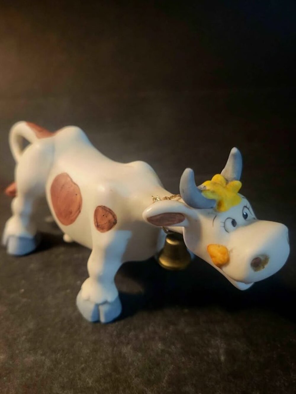 VTG 1980 George Good "Cow Toons" Moo figurine designed by artist Jim Willoughby